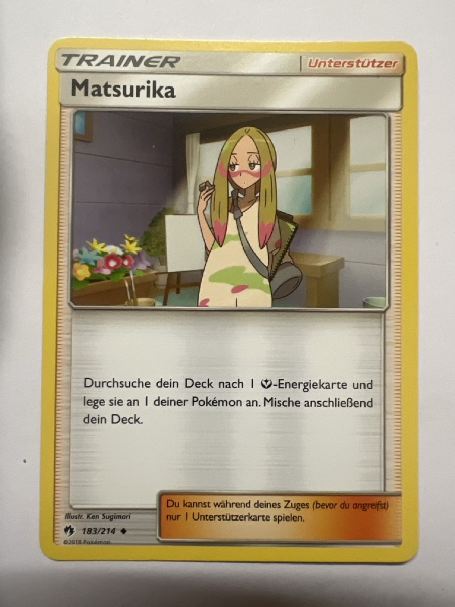 Pokémon Sammelbilder & Trading cards: Matsurika Pokémon  – Gebraucht aus Frauenfeld von mwguv