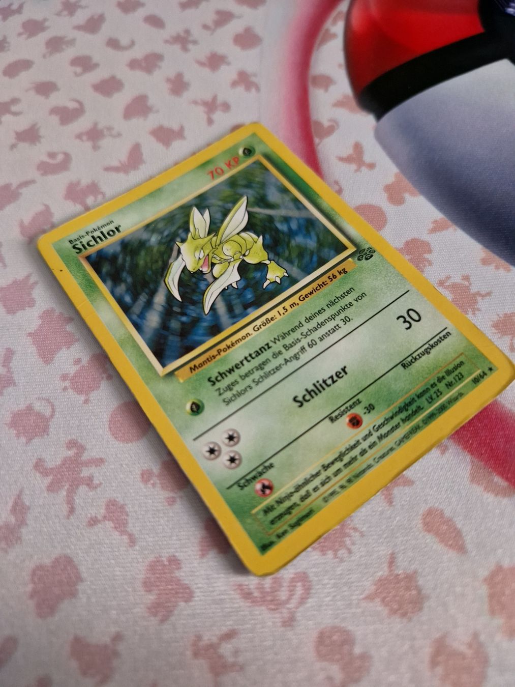 Pokémon Sammelbilder & Trading cards: Sichlor DE jungle holo – Gebraucht aus Wangen b. Olten von shlem 2