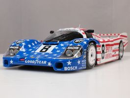 PORSCHE 956 SPIRIT OF AMERICA, 24 Heures du Mans 1986, 1:18