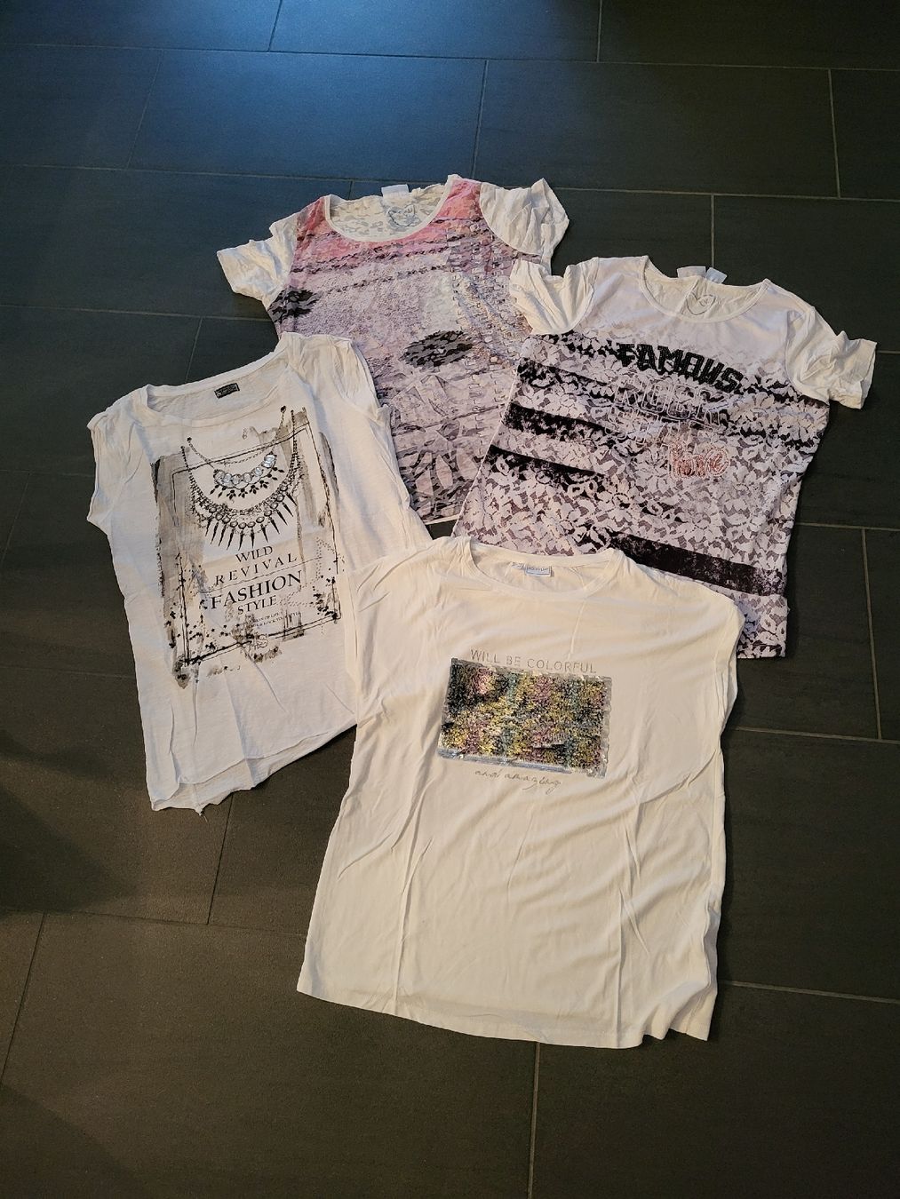 T-shirt: T-Shirt weiss Gr. 38 – Usato da Matzendorf venduto da hauli2