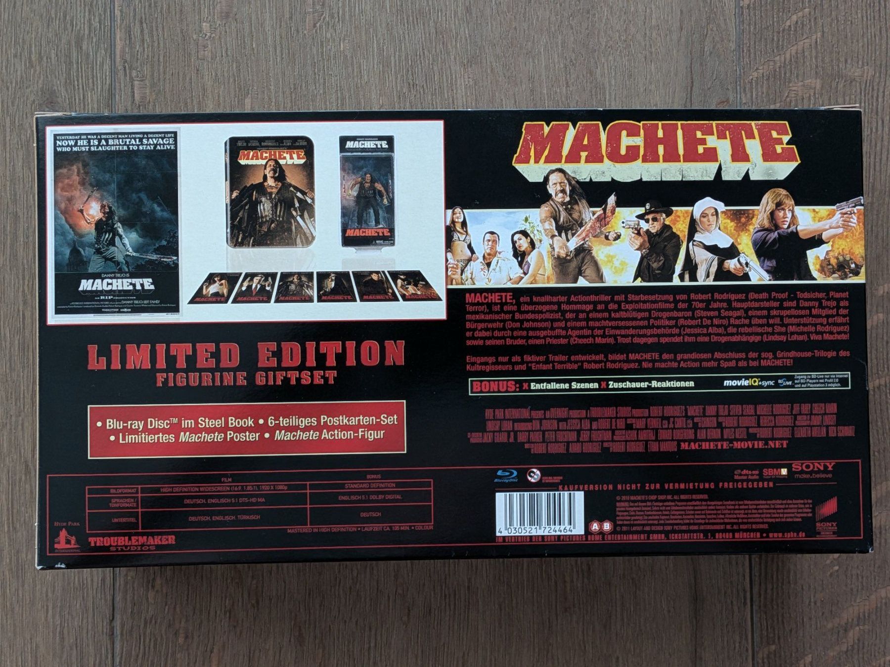 Alle DVDs: Machete & Machete Kills - Limited Edition [2 Blu-rays] – Neu und originalverpackt aus Port von gecotom 2