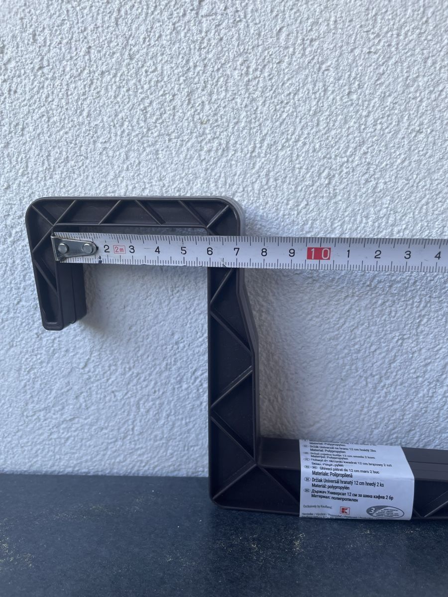 Ferramenta: Blumenkastenhalterung eckig 12cm Braun – Nuovo e nell'imballaggio originale da St. Moritz venduto da hdj_dd7v 3