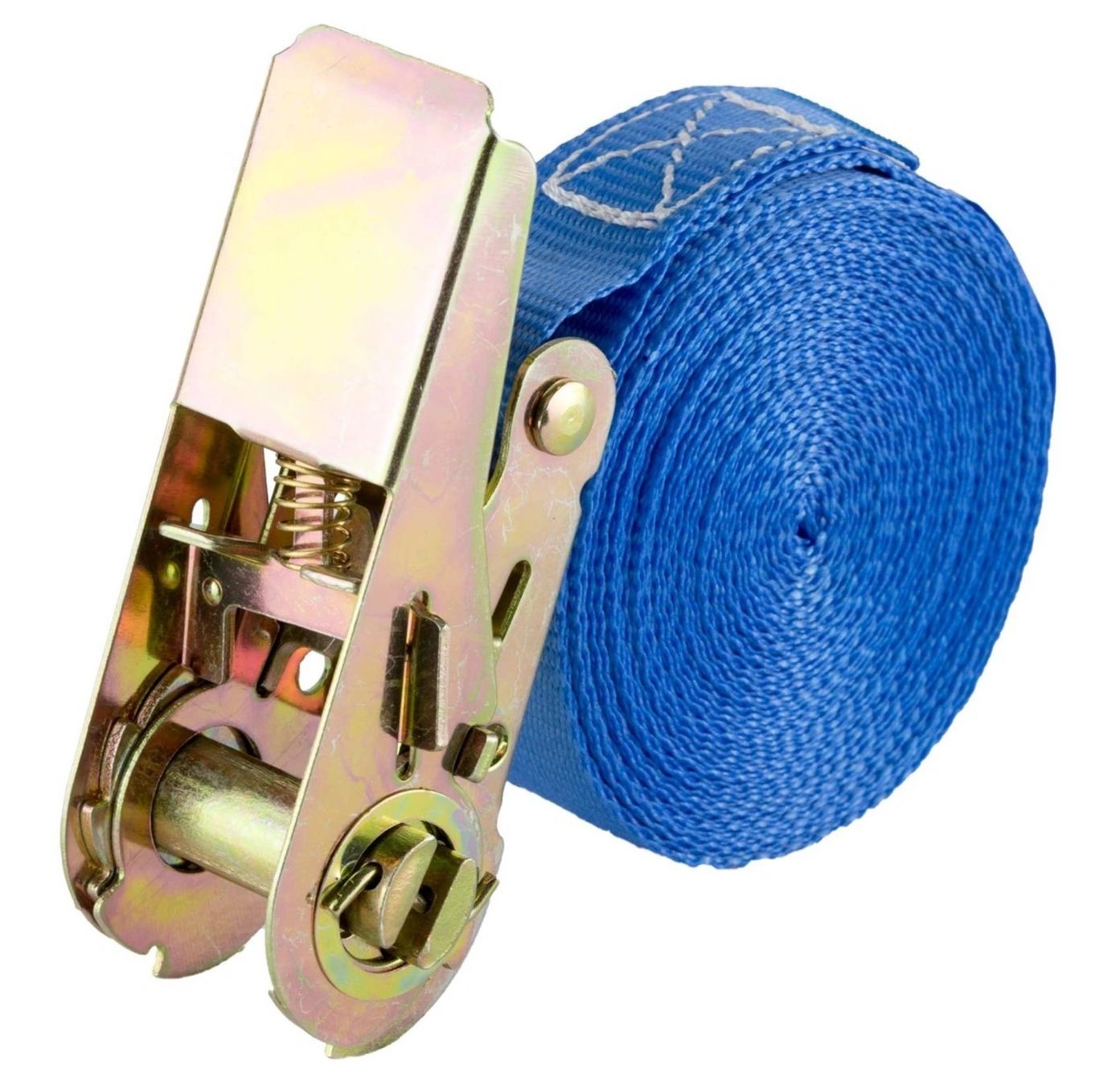 Tutti gli attrezzi: Spanngurt 800 kg 25 mm x 6 m einteilig blau – Nuovo e nell'imballaggio originale da Bülach venduto da StoreInShop.com 1