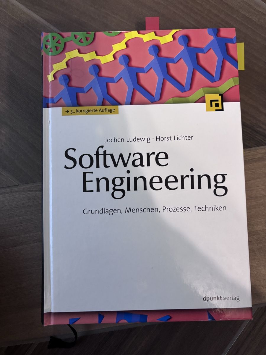 Livres: Fachbuch Software Engineering Jochen Ludewig 3. Auflage – D'occasion à Schaffhausen par Mupeti