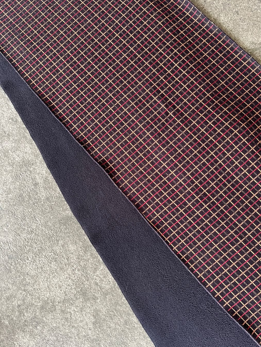 Sciarpe: Herren Schal aus Fleece mit Karomuster - Größe 90 x 30cm – Usato da Kilchberg ZH venduto da Ch.C 4