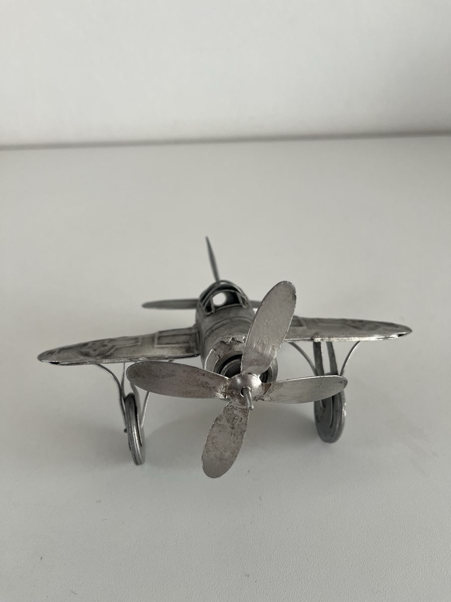 Kit di modellismo & Modellini statici: Flugzeug Modell aus Metallblech – Usato da Wetzikon ZH venduto da seli03 6