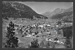 Saas Fee Dorfansicht