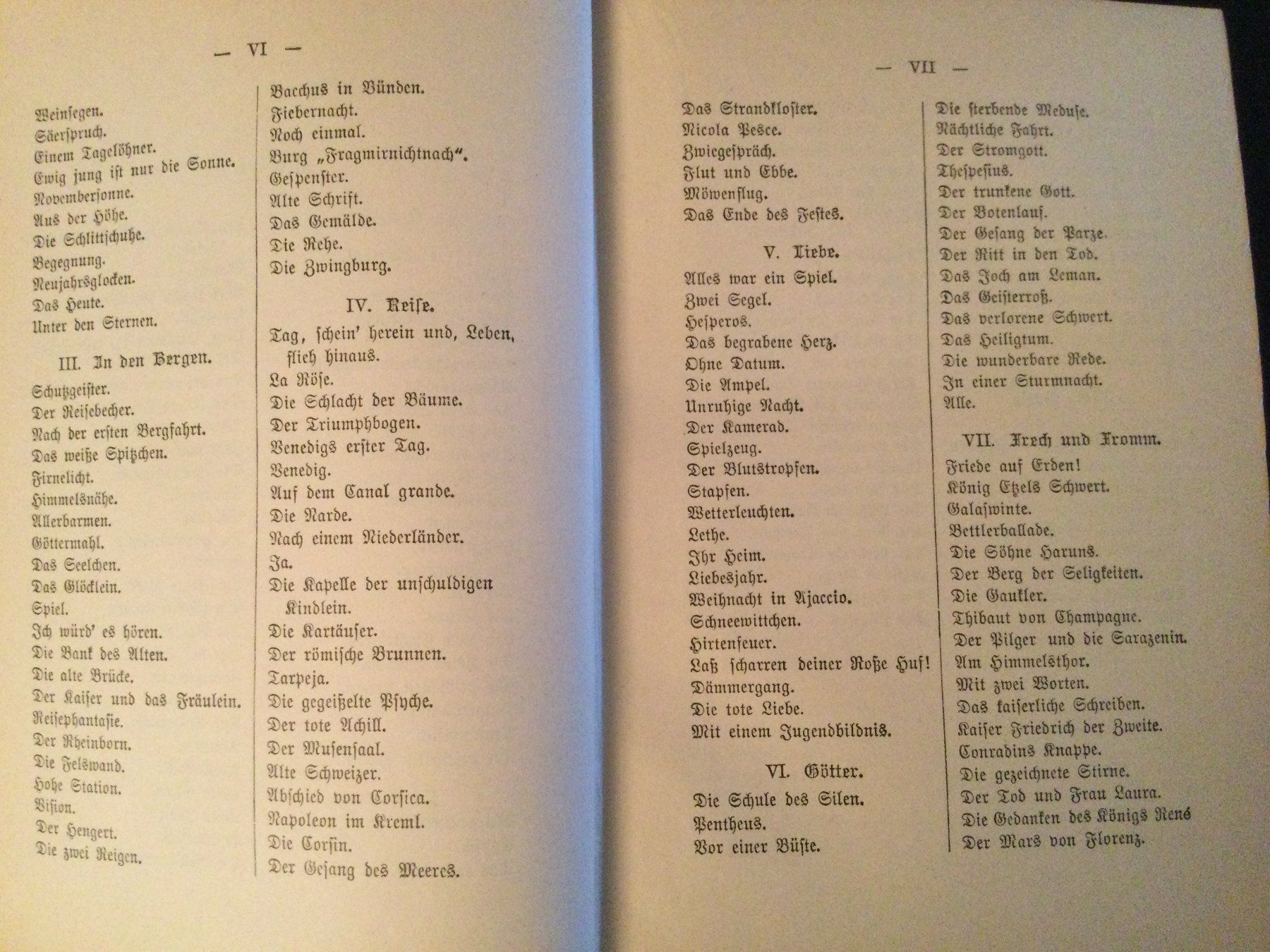 Libri: Conrad Ferdinand Meyer Gedichte 14. Auflage 1899 – Usato da Luzern venduto da Einh0rn 8