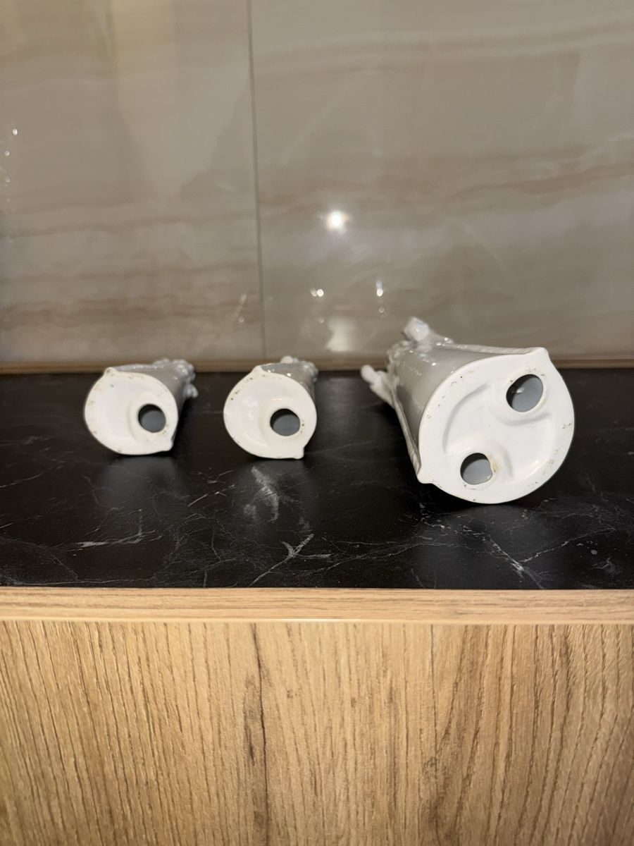 Tutte le decorazioni: Weihnachtsdeko: 3er Set Keramik – Nuovo (secondo la descrizione) da Schlieren venduto da Flower5 3