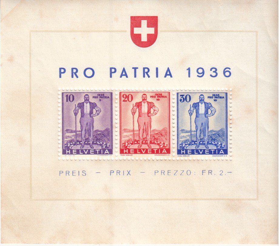 Tutti i francobolli: SBK W8 (postfrisch) – Usato da Bürglen TG venduto da StampGraf