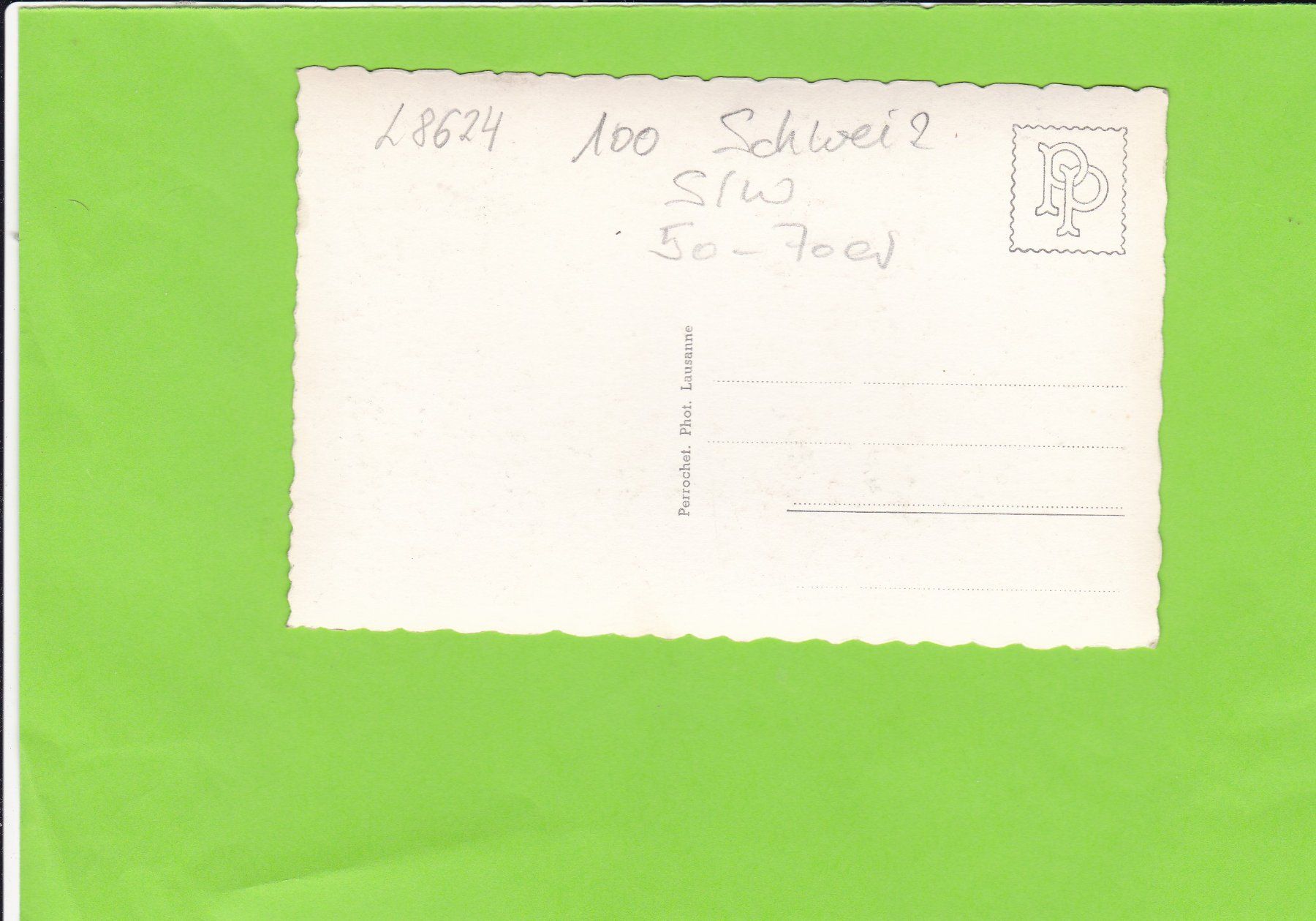 Cartoline postali: Cully, vom See aus – Usato da St. Peterzell venduto da neckertal 1