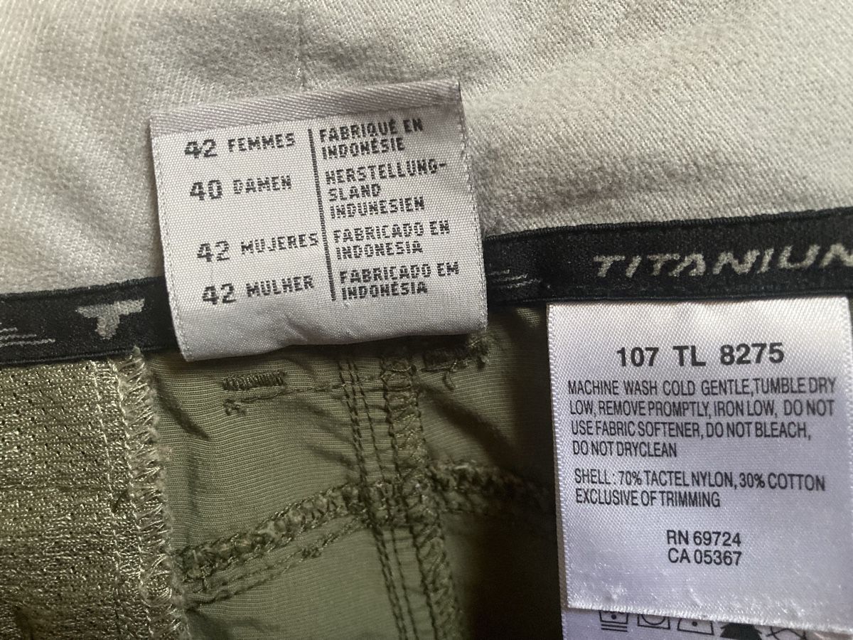 Columbia Hosen: Columbia Damen Caprihose Gr.40 Titanium – Gebraucht aus Stetten AG von Hanya 6