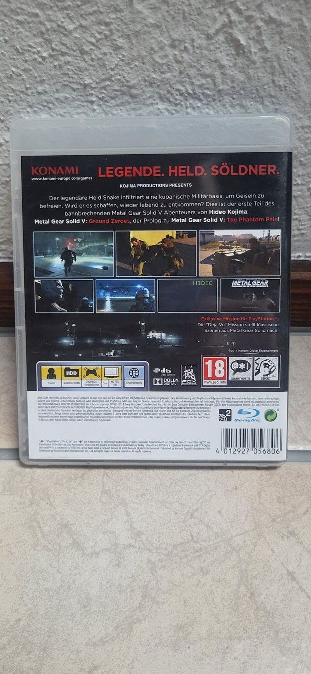 Sony Jeux: PS3 - Metal Gear Solid 5 – D'occasion à Münsingen par Heroism2010 1