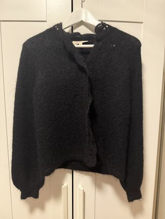 SÉZANE Strickjacke schwarz Grösse XS