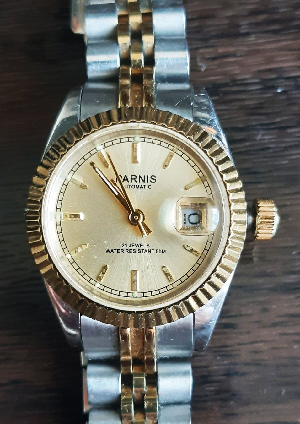 Parnis Orologi: Damenuhr - Parnis Datejust Hommage - Automatic – Usato da Mettendorf TG venduto da Ricardo-Bazar 8