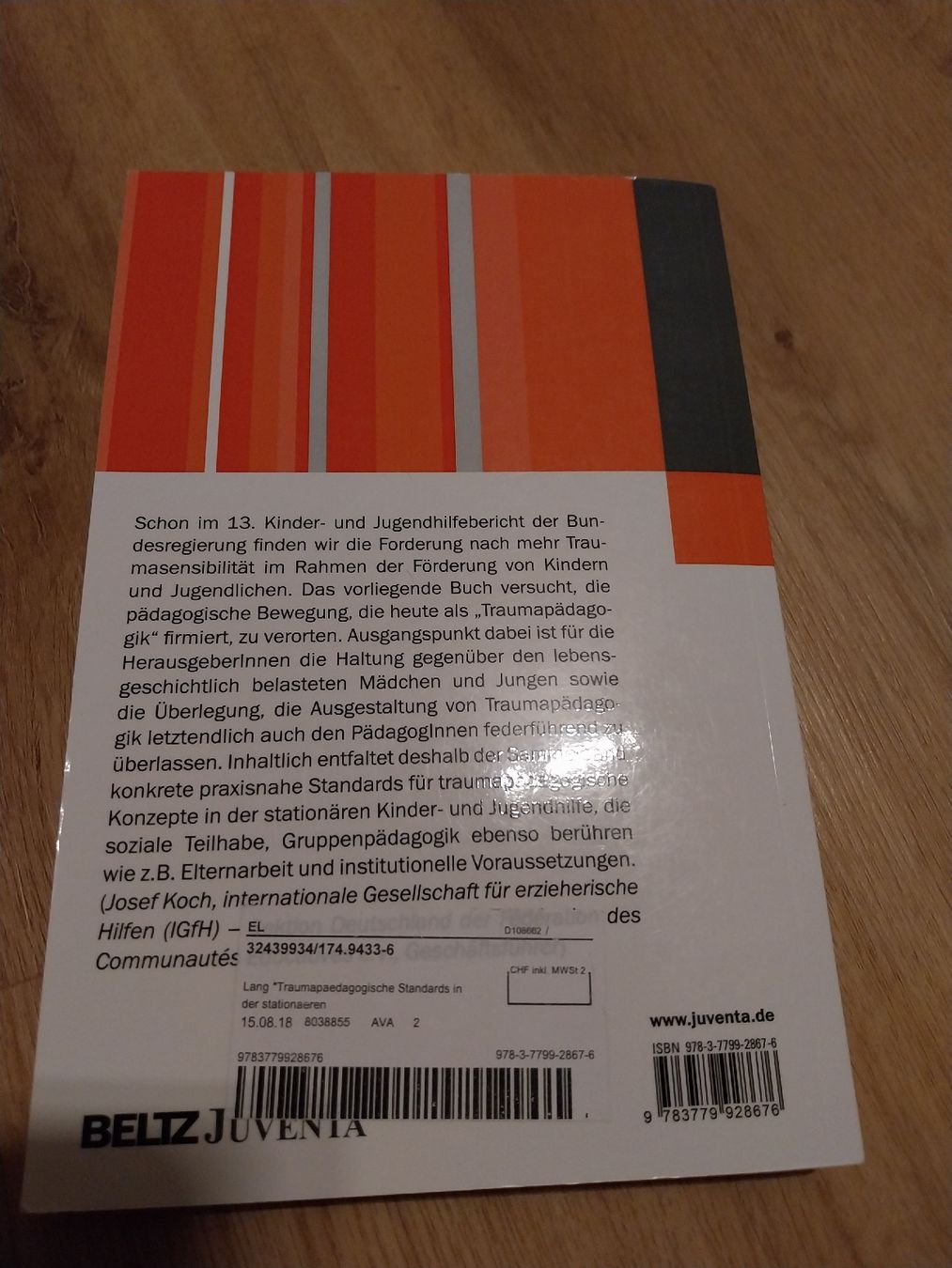 Libri: Traumapädagogik: Standards Kinder- und Jugendhilfe – Usato da Rorschach venduto da Mitsch38 1