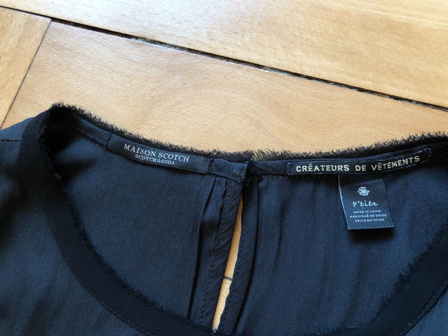 Maison Scotch Vestiti: Schwarzes Kleid Scotch&Soda Gr. Petit – Usato da Zürich venduto da MakasoZH 3