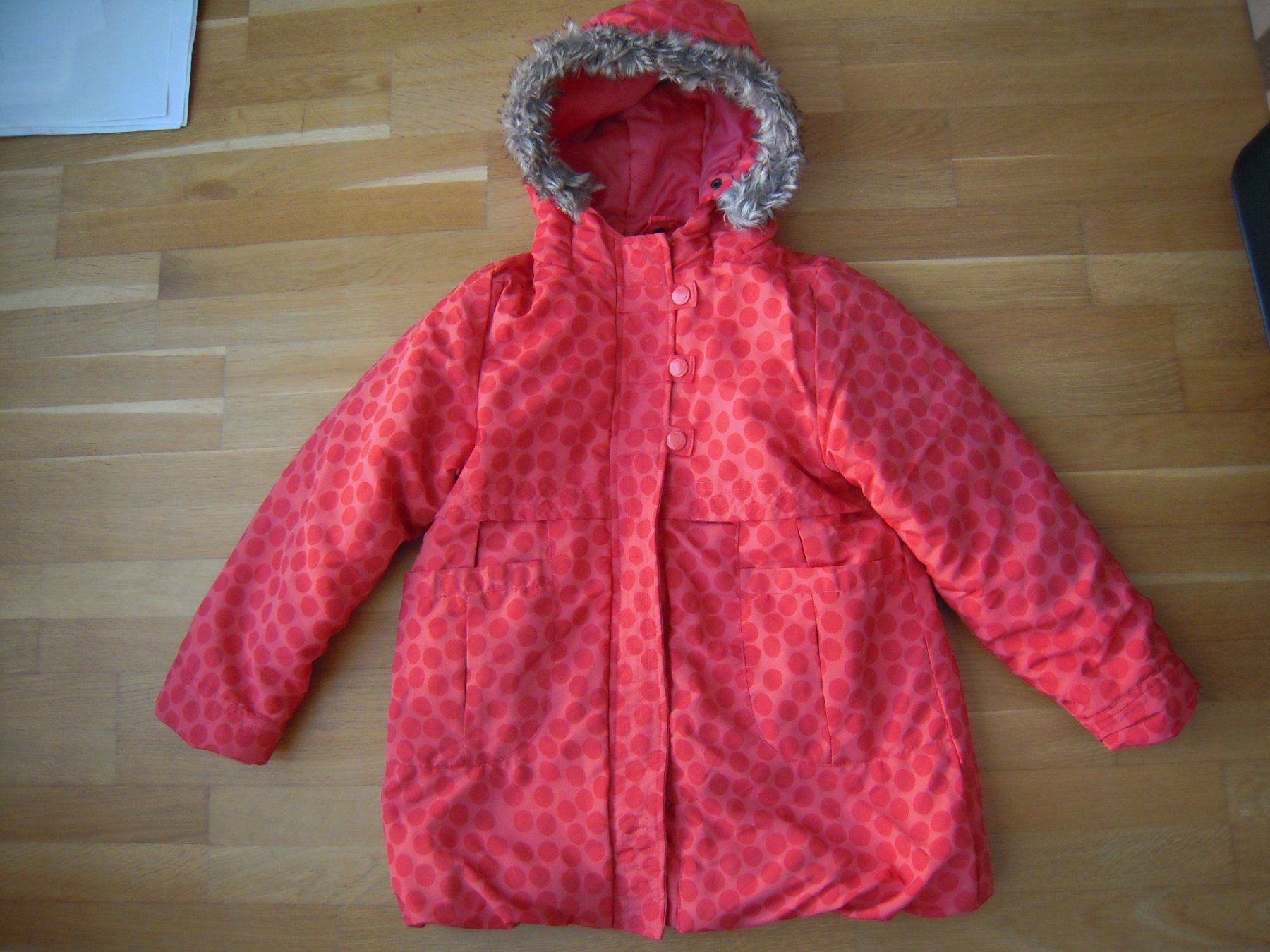 Vertbaudet Jacken & Mäntel: Mädchen Parka / Jacke Herbst / Winter Gr 110 116 Vertbaudet – Neu (gemäss Beschreibung) aus Uzwil von visions77