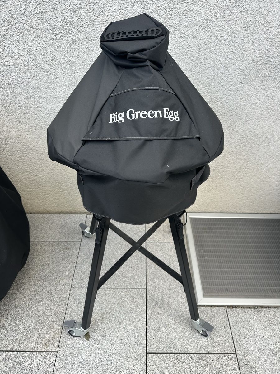 Grills: Big Green Egg, Mini Max, mit Gestell guter Zustand – Gebraucht aus Gundetswil von petriheilremimartin 8