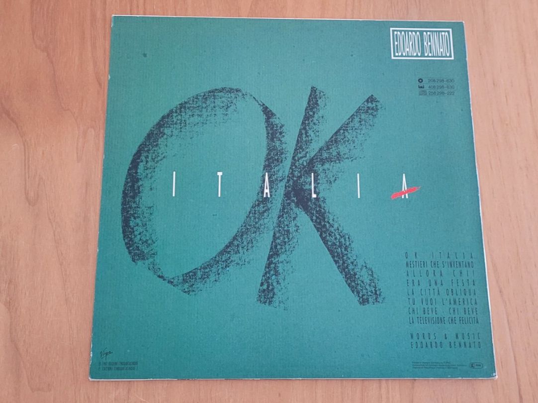 Vinyles: LP Edoardo Bennato – D'occasion à Martigny par MZ-67 1