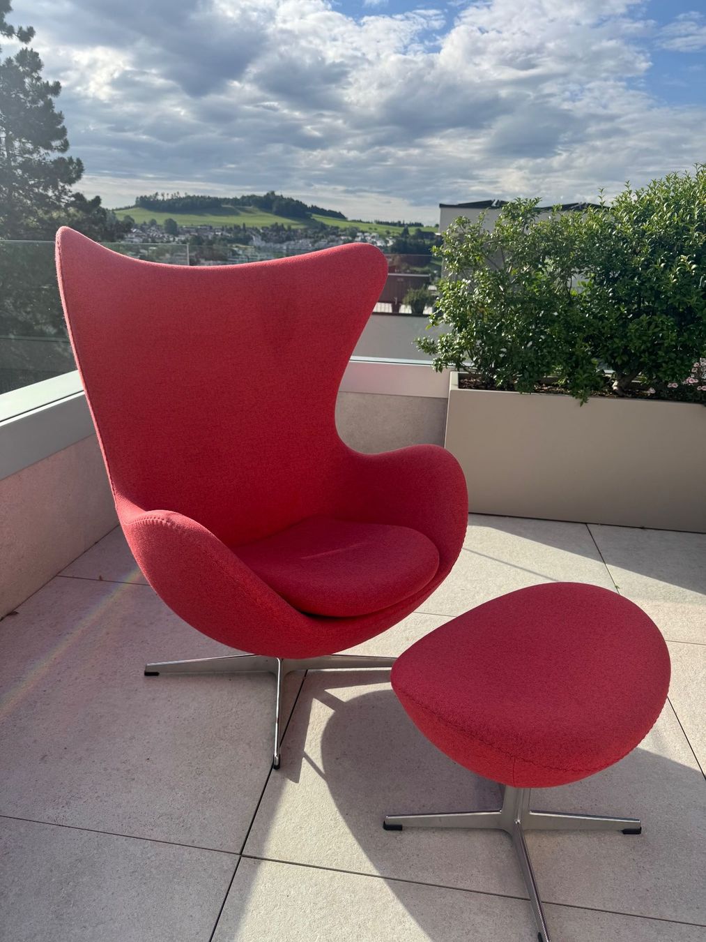 Fritz Hansen Fauteuils: Orginal Egg Chair / Fritz Hansen – D'occasion à Wil SG par DaniOttM
