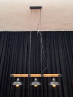 Billardtisch-Hängelampe / Pendelleuchte Industrial – 3-flamm