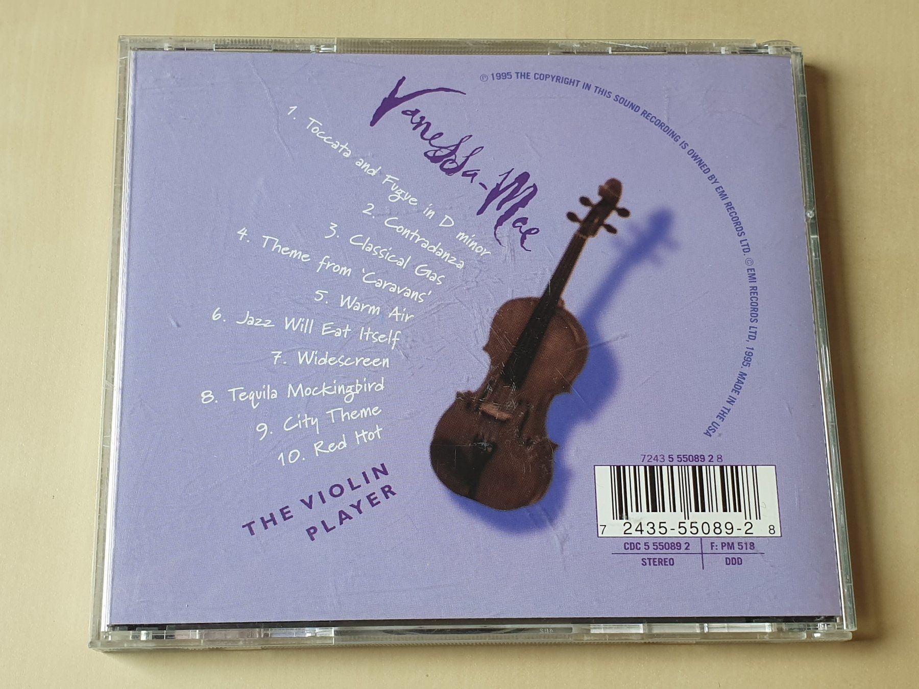 CD: Vanessa Mae The Violin Player – Usato da Stansstad venduto da collectorsshop 1
