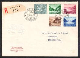 1956 Pro Patria FDC