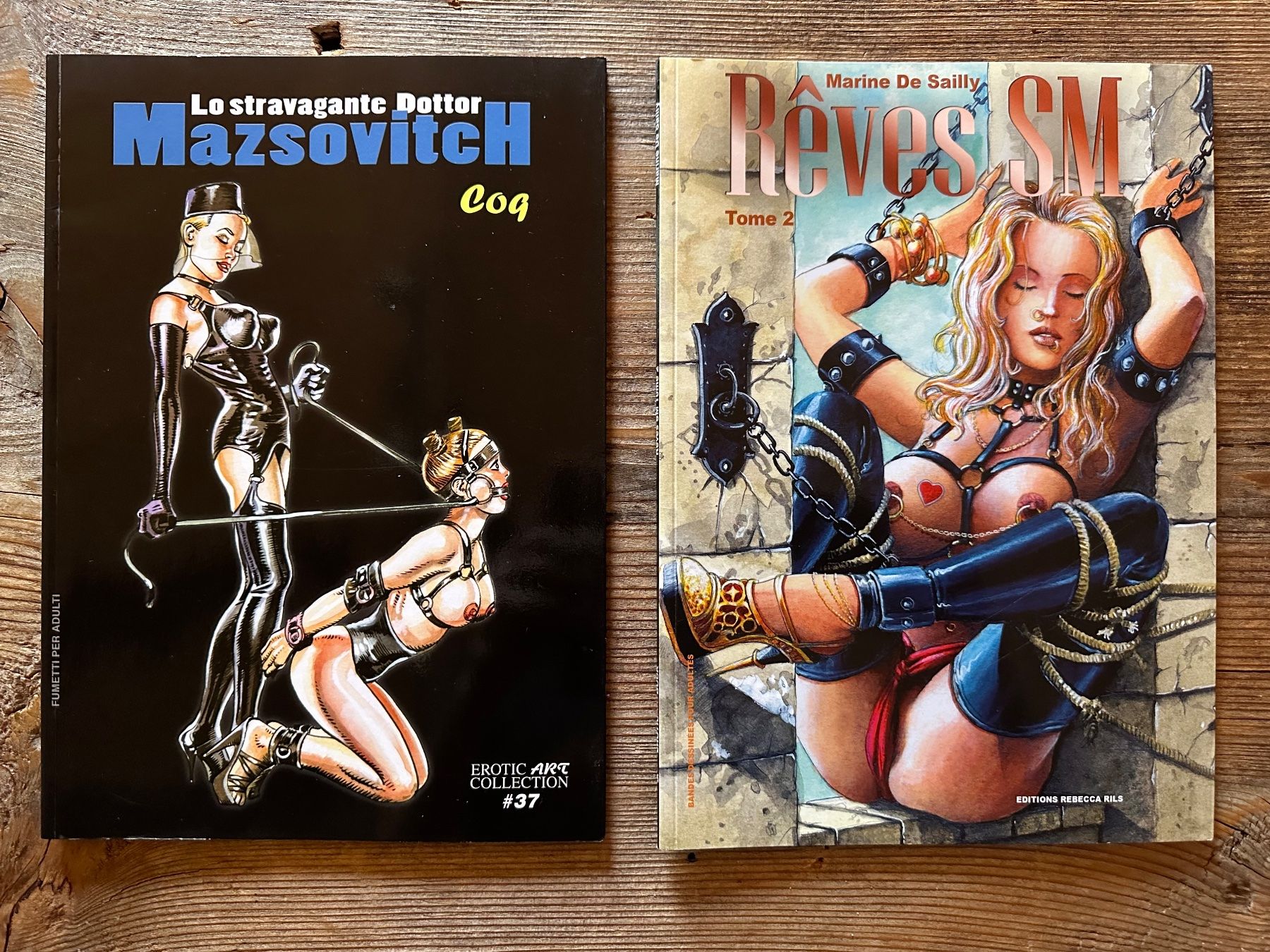 Fumetti: 4 Erotik-Comics für Erwachsene – Nuovo (secondo la descrizione) da Buttwil venduto da webi74 1