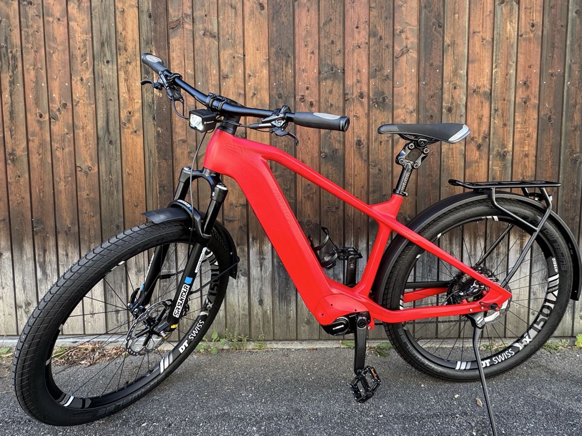 Thömus Biciclette: Thömus Twinner CT E1  Carbon XT Rot top Zustand – Usato da Solothurn venduto da Leo2207 1