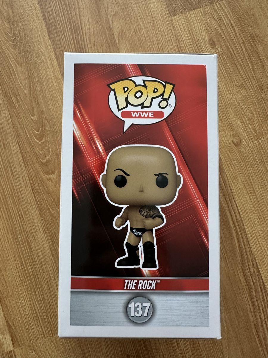Funko Statuette: Funko POP! WWE The Rock 137 – Nuovo (secondo la descrizione) da Steffisburg venduto da Rojan5041 3