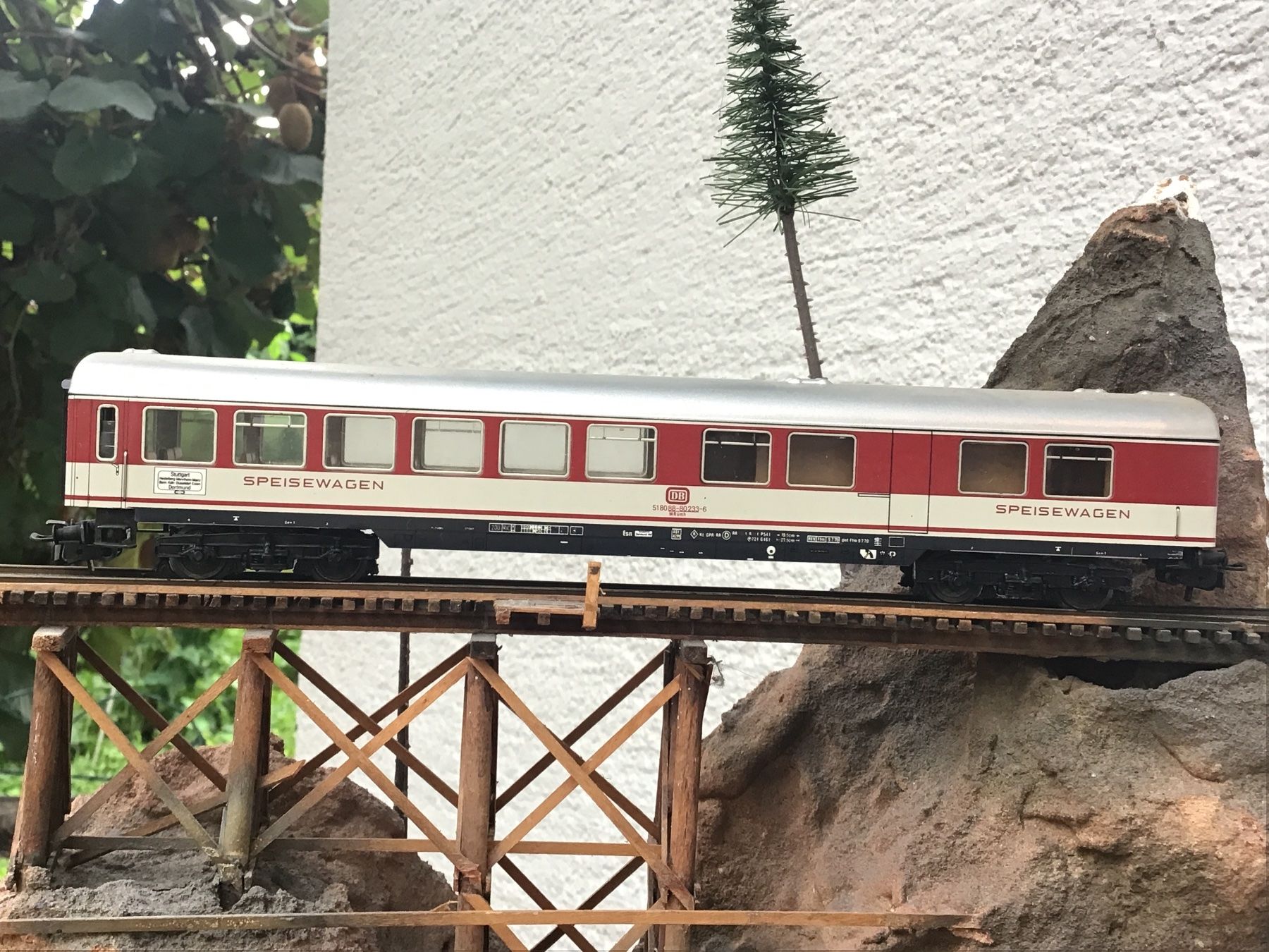 Märklin Modellini di ferrovie: Märklin H0 Speisewagen DB, – Usato da Männedorf venduto da Spezial-Modelle