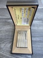 Briquet S.T. Dupont Ligne 2 argenté 100% authentique
