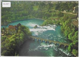 Flugaufnahme Chutes du Rhin - Neuhausen