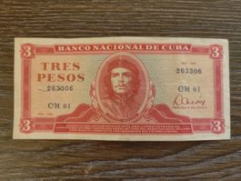 Kuba 3 Pesos 1983 / Che Guevara !!!!!!