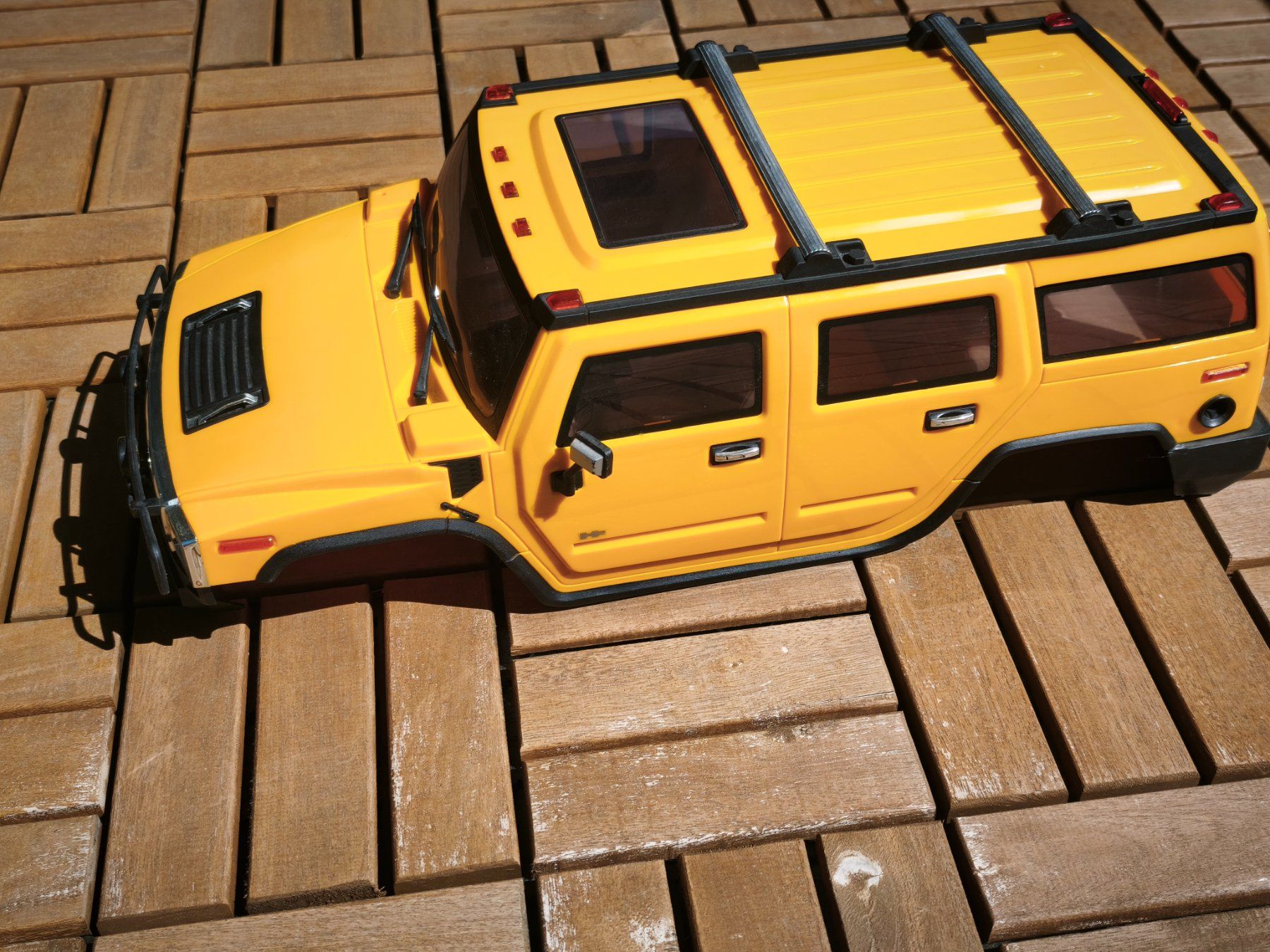 RC Kits de montage: Hummer H2 Scaler / Crawler Body – Neuf avec emballage d'origine à Mollis par Isbjoern