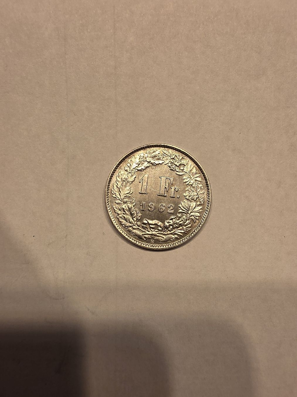 Tutti le monete: pièce argent 1chf 1962 – Nuovo (secondo la descrizione) da Fribourg venduto da yan_z5fr