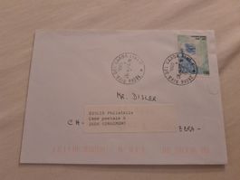 Rare Enveloppe Philatélie Italie avec Timbre oblitéré!