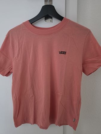 Vans Tshirt korallfarben, Grösse S
