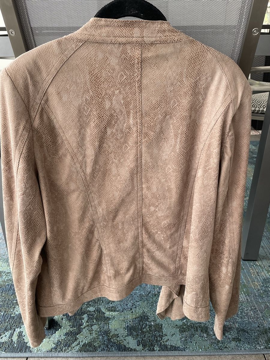 Giacche: My Own Wildlederoptik Blazer, Gr. 44 beige – Usato da Bronschhofen venduto da Sommernacht03 1