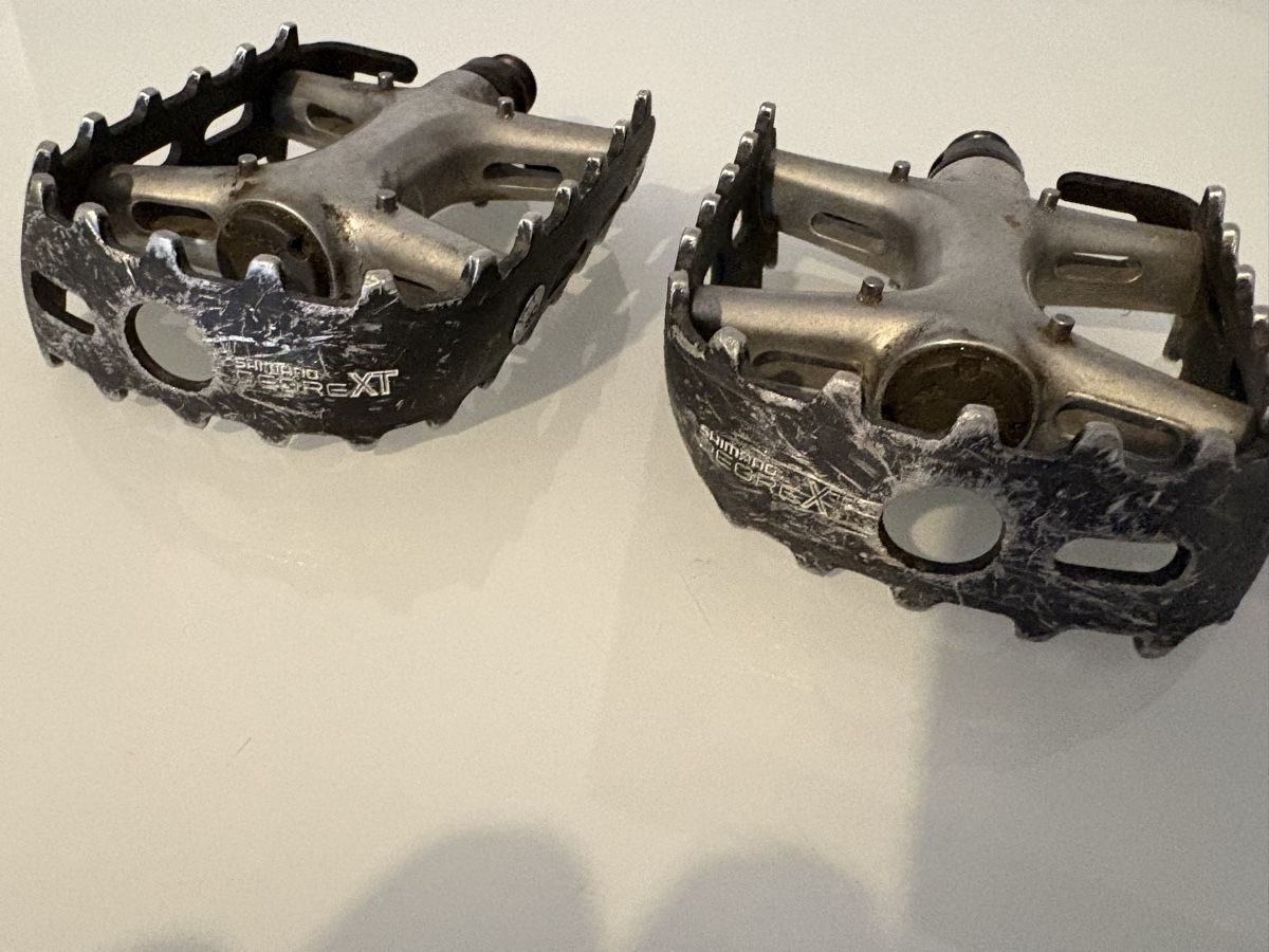 Shimano Ersatzteile: Pedale Mtb Retro Schimano Deore XT kult – Gebraucht aus Giubiasco von bulag 9