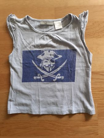 Cooles Piraten T-Shirt, Gr. 98/104