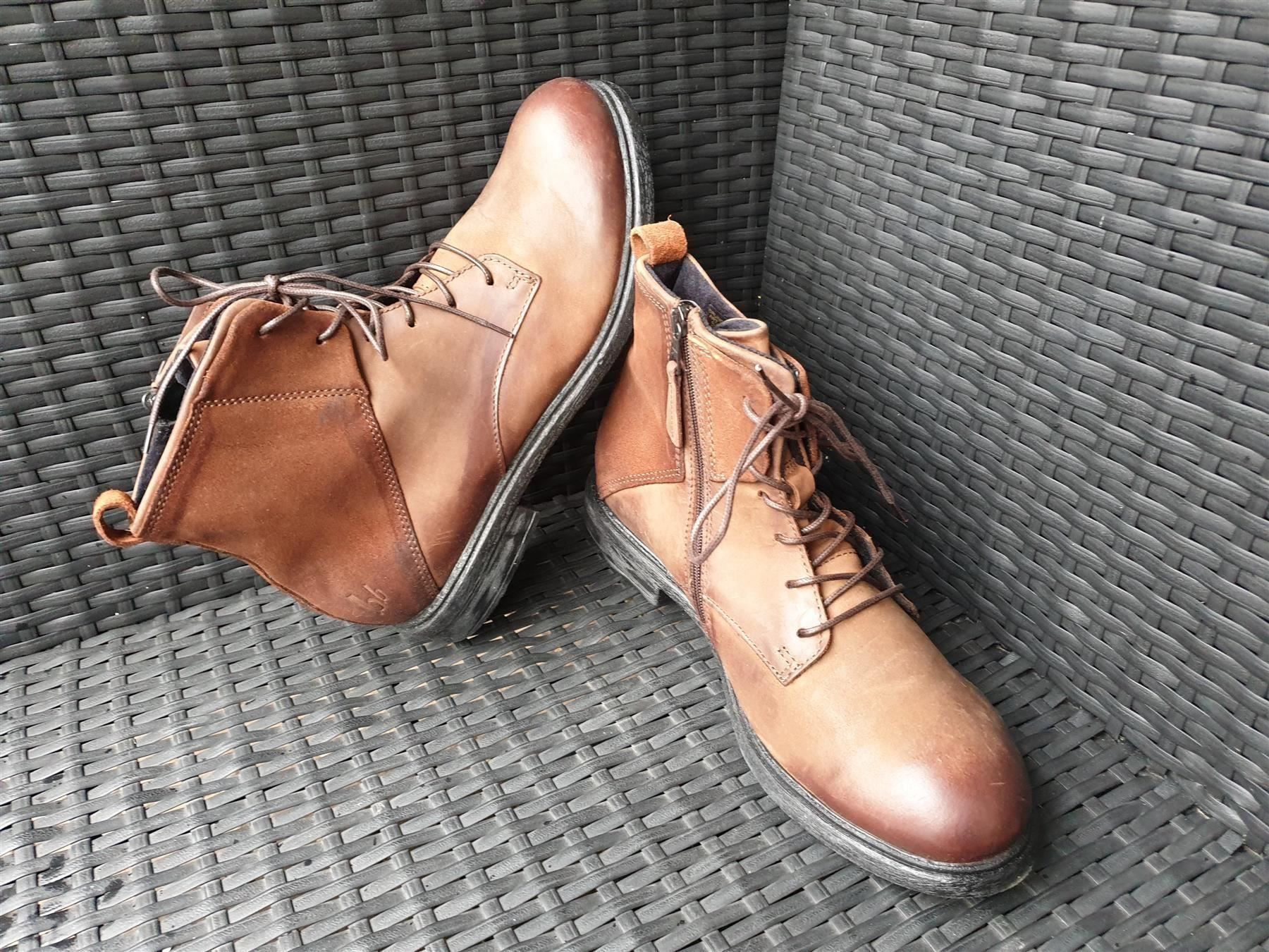 Herrenschuhe: Bruno Banani Stiefel Cognac 44 NP 140.- – Neu und originalverpackt aus Buttwil von passion-for-shoes 7