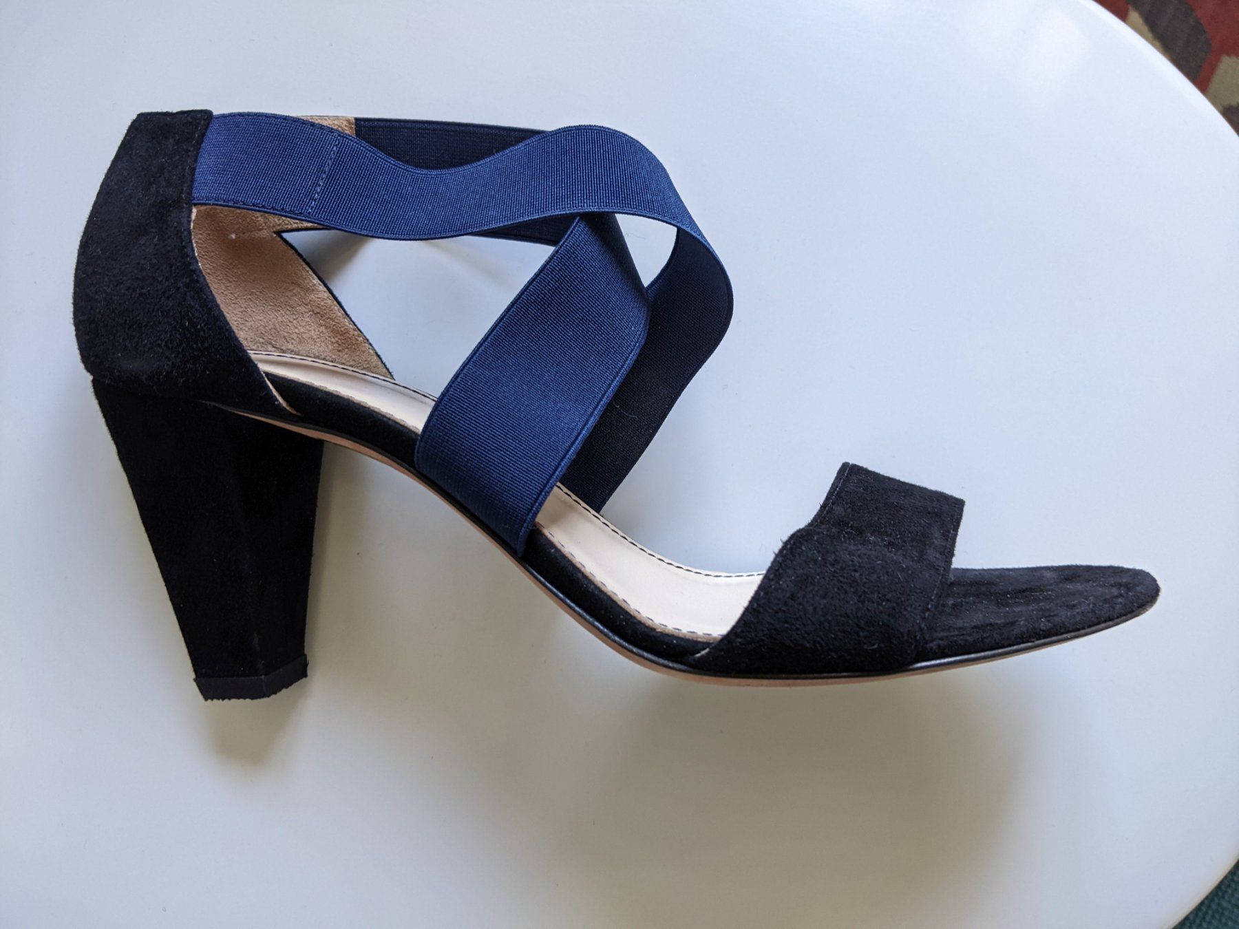 Navyboot Scarpe da donna: NAVYBOOT : Sandales noires et bleues 40 – Nuovo (secondo la descrizione) da Petit-Lancy venduto da lilycerise 1