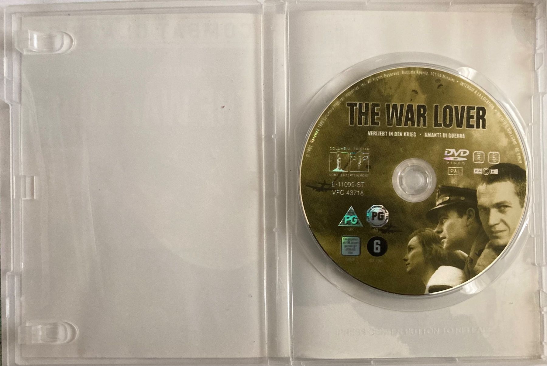 Tous les DVDs: STEVE MCQUEEN / ROBERT WAGNER - THE WAR LOVER – D'occasion à Poliez-Pittet par Newtown-Records 2