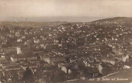 St. Gallen (SG) Gesamtansicht der Stadt