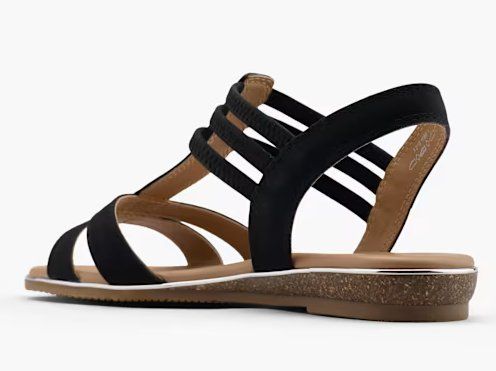 Graceland Scarpe da donna: Graceland Sandale, schwarz, Gr. 37 – Usato da Zürich venduto da fbsm 8