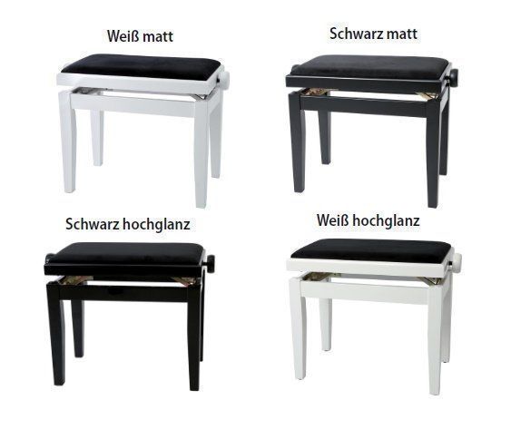 Höhenverstellbare Klavierbank Pianobank Neu originalverpackt | Kaufen ...