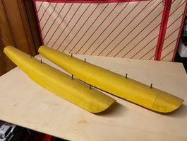 Schwimmerpaar zu RC Wasserflugzeug