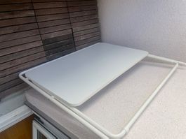 Klapptisch Leni höhenverstellbar weiss 1000x600mm